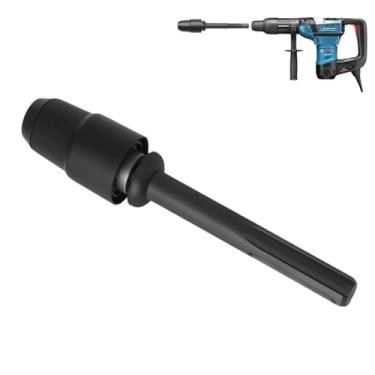 Imagem de Ezweiji Adaptador Sds Max Para Sds Plus, Para Martelo Rotativo Para Furadeira De Martelo Sds Max (Preto)