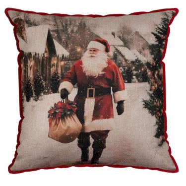 Imagem de Almofada de Natal Cordone Papai Noel 577 43cm