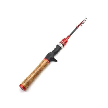 Imagem de Vara de pesca vara de pesca telescópica isca de vara de pesca peso 1-5 g Iniciantes pegam vara de peixe pequena tão macia vara lenta equipamento de pesca (168 cm)