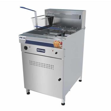 Imagem de Fritadeira Elétrica Água E Óleo 44 Litros Fie44 Trifásica 380V Metvisa