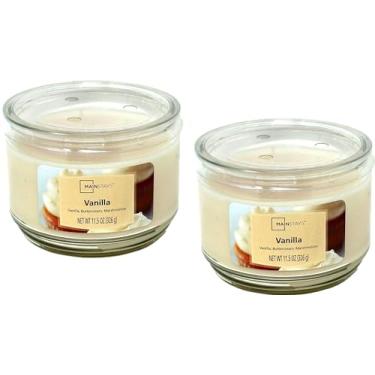 Imagem de Vela perfumada Mainstays 326 g, pacote com 2 (baunilha)