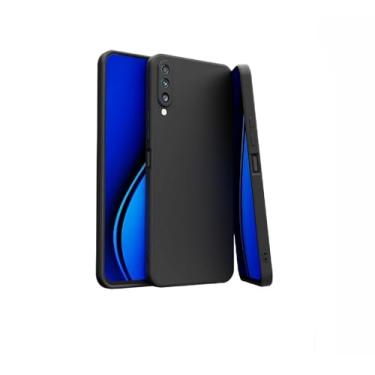 Imagem de Capa Capinha Slim Luxo Aveludada Premium Para Samsung Galaxy A50 / Galaxy A30S (PRETA)