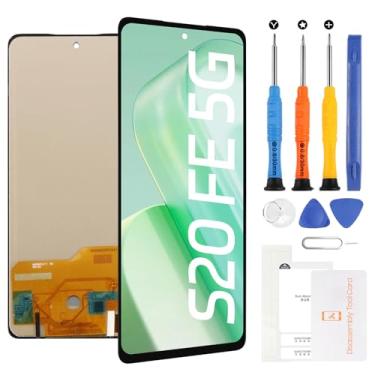 Imagem de Substituição de tela para Samsung Galaxy S20 FE 5G, para Samsung Galaxy S20 FE SM-G781B SM-G781U SM-G781V sm-g780f/g Display LCD Touch Digitizer Assembly