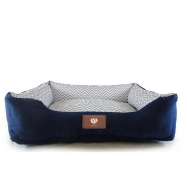 Imagem de Cama para Pet DOG Caminha de Cachorro Médio LUXO Fundo Impermeável 60X