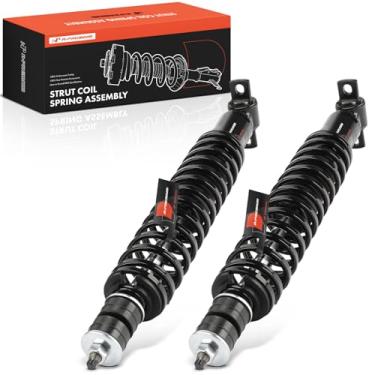 Imagem de A-Premium Conjunto completo de suporte frontal e mola helicoidal compatível com Chevy Malibu, Chevelle, El Camino, Monte Carlo, Blazer S10 e Buick Regal, Apollo, Century e GMC Caballero & Cadillac