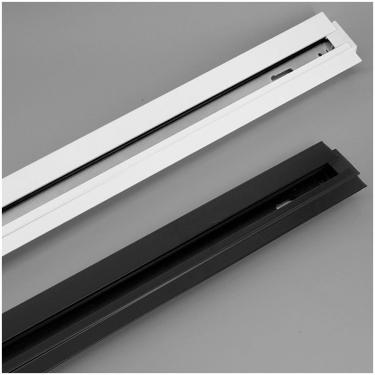 Imagem de Trilho Eletrificado Embutir 1 Metro Preto Ou Branco Da Lâmpada Trilho Branco
