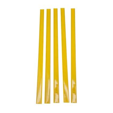 Imagem de Porta Etiqueta Universal Bandeja 89 Cm Amarelo Kit 15