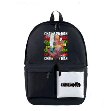 Imagem de Mochila escolar Anime Chainsaws Mans para crianças