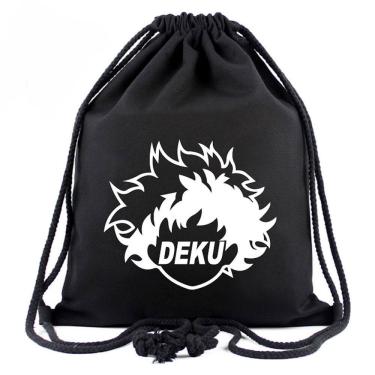 Imagem de Mochila com cordão Anime My Heros Academias com impressão 3D