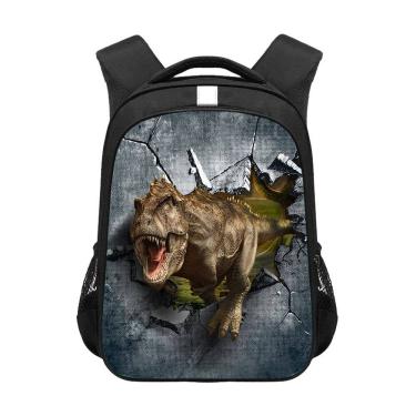 Imagem de Mochila Dinosaurs Anime School Bag para estudante 26x13x36cm