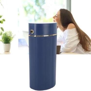 Imagem de Umidificador USB Alto Névoa Silencioso Difusor de Aromaterapia para Mesa com Luz Noturna Casa Quarto Escritório Purificação Ar Design Portátil Compact