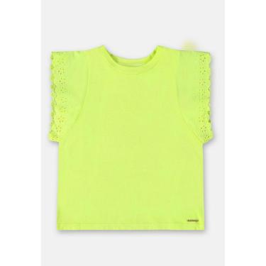 Imagem de Blusa Manga Curta Básica Infantil Up Baby-Feminino