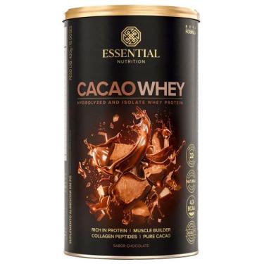Imagem de Cacao Whey - Isolado e Hidrolisado - 420g - Essential Nutrition