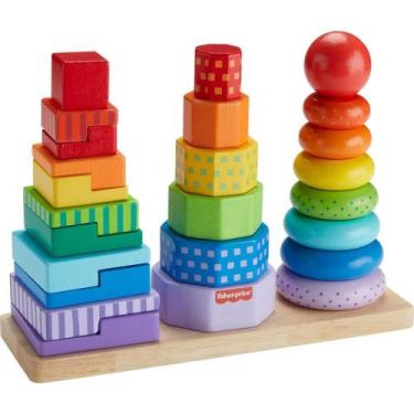 Imagem de FISHER-PRICE Wood Classificador de Formas 26 Peças