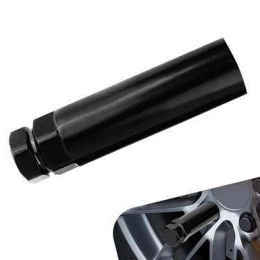 Imagem de Icyfond Soquete de porca pequena com 6 estrias, substituição de chave de trava de roda para porca de reposição com 6 estrias, remoção de porcas de trava de aro de combustível para 19 mm (3/4 polegadas