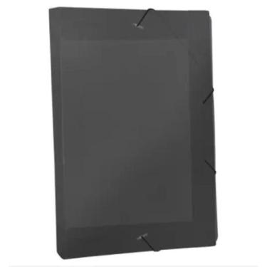 Imagem de Pasta com Aba Elástica Ofício 30mm Fumê - ACP