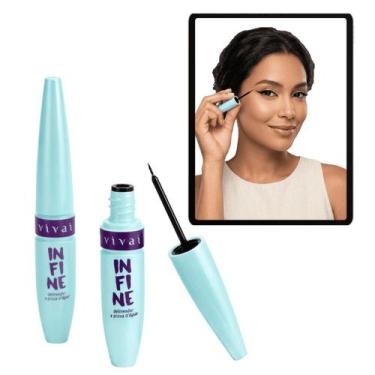 Imagem de Delineador Líquido Vivai Infinite Prova DÁgua 6ml - Vivai Cosméticos