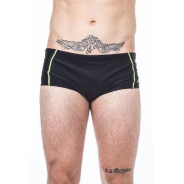 Imagem de Sunga Elite Proteção UV 50 Masculina, Preto, GG
