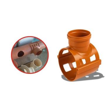Imagem de Selim Coletor Esgoto C Trava 90 DN150x100 Corr Plastic Tigre