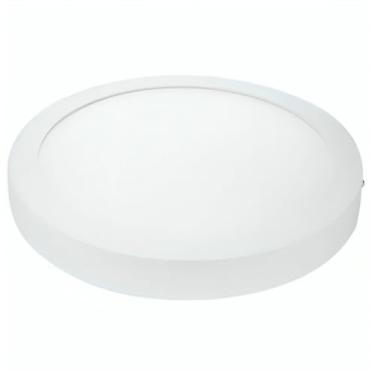 Imagem de LED Painel Pop Sobrepor Avant 18W Bivolt, Redondo, Branco, Medidas A -220 B -30 C- D- mm