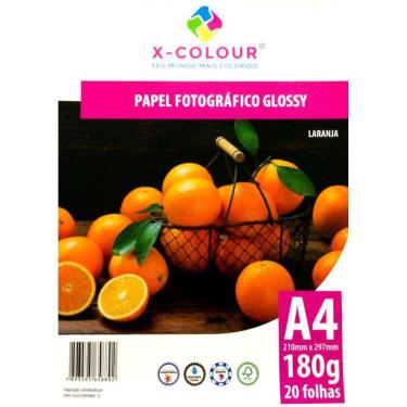 Imagem de Papel Fotográfico Glossy A4 180G - X-Colour