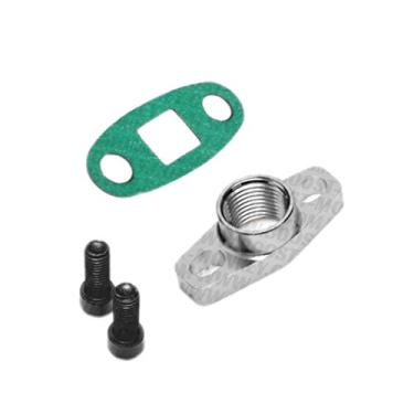 Imagem de Boost Monkey Adaptador de flange de saída de drenagem de óleo turbo 1/2" NPT encaixe