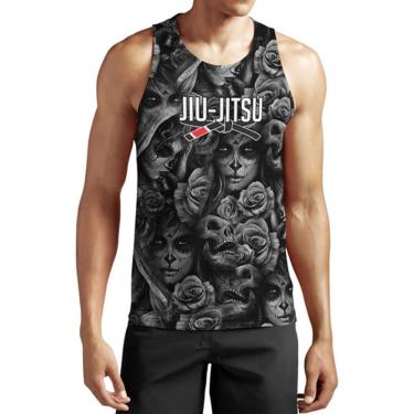 Imagem de Regata Jiu Jitsu Black Skull