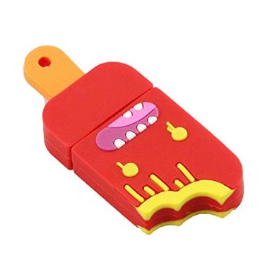 Imagem de 64GB Ice Cream Model USB 3.0 Flash Drive Flash Drive 3.0 Pen Drive USB Jump Drive Memory Stick Zip Drive USB - Vermelho