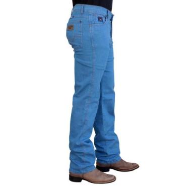 Imagem de Calça Jeans masculina country com lycra - Arizona, 40, Azul, Claro