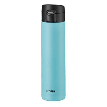 Imagem de Garrafa térmica Tiger MKA-K060AK, 600 ml, garrafa térmica Tiger Thermos, garrafa de caneca, um toque, leve, azul