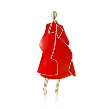 Imagem de Broche de esmalte elegante para mulheres, meninas, sobretudo, passarela, alfinetes, vestido elegante, suéter, acessórios, boutonniere, corpete para chapéu, bolsa, gravata de terno, festa, casamento,