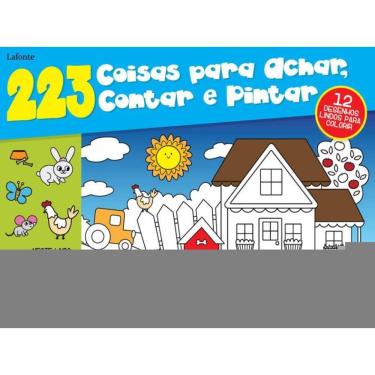 Imagem de 223 Coisas Para Achar, Contar E Pintar