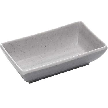 Imagem de 50 Molheiras Porta Molho Shoyu Melamina 10x6x3cm Lyor Restaurante Granilite Comida Japo...