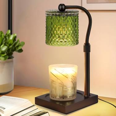 Imagem de Lâmpada de aquecedor de velas com temporizador regulável de altura ajustável, presentes de aniversário para mulheres, decoração de casa nova presentes para mãe, aquecedor elétrico de cera para velas