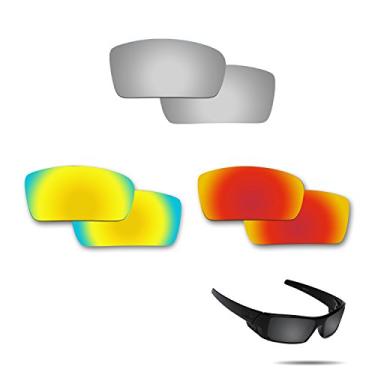 Imagem de Fiskr Lentes de reposição anti-água salgada para óculos de sol Oakley Gascan