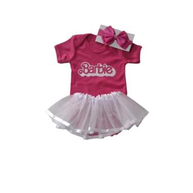 Imagem de Fantasia Barbie Girl Body Bebe - Moda Kids, M