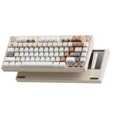 Imagem de Apos x Teclado compacto R075 (Lvory WVhite, Fantasy Dream Tactile)