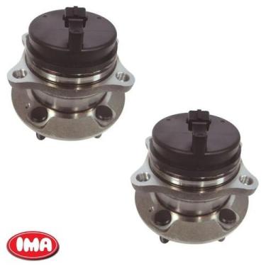 Imagem de Par Cubo Da Roda Traseira Com Rolamento - Santa Fé 2010 A 2013 / Sonat