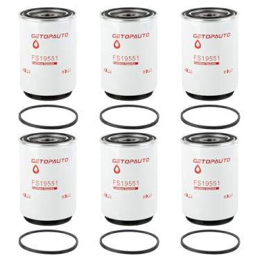 Imagem de GETOPAUTO Filtro De Combustível/Separador Água Fs19551 Adequado Para Colheitadeiras Claas Lexion 410, 420, 430, 440, 450. Substitui 2914-8071-00 Bf1360 (Conjunto Com 6).