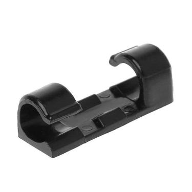 Imagem de Kit Clip Organizador Cabos E Fios Adesivo 3M 200 Un Fixador