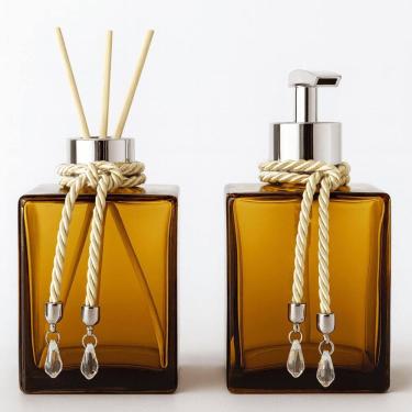 Imagem de Kit Banheiro Aromatizador De Ambiente Porta Sabonete Líquido