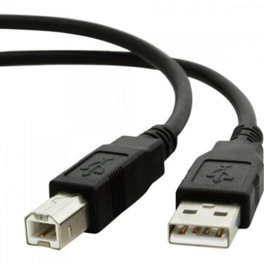 Imagem de Cabo De Dados Usb 2.0 A Macho X Usb 2.0 B Macho 1,8M Preto