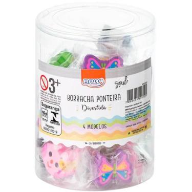 Imagem de Borracha Ponteira Divertida 4 Modelos - BRW