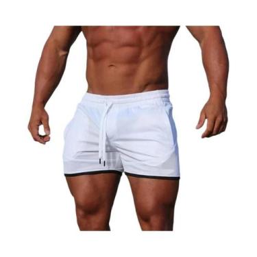 Imagem de Shorts de Corrida Masculino - Malha Respirável de Secagem Rápida para 