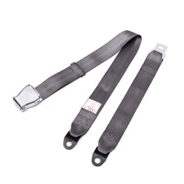 Imagem de Cinto de segurança ajustável dois pontos para aviação aeronaves universal carro equipamentos entretenimento veículos recreacionais RVs ônibus escolare
