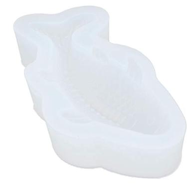 Imagem de Aqur2020 Molde de Silicone de Peixe, Molde de Bolo 3D de Grau Alimentício de 6,3 Polegadas, Chocolate e Vela, Design Antiaderente para Sabonete Fondant e Lanches DIY, 1,5 X 6,3 pol.