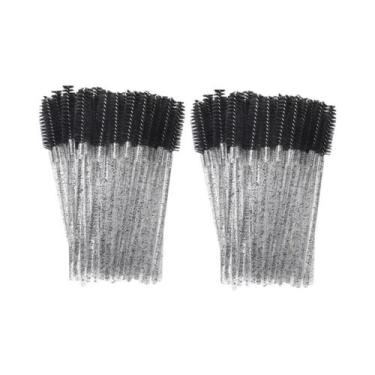 Imagem de Conjunto De 100 Pincéis Descartáveis Para Máscara, Extensão De Cílios 