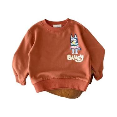 Imagem de Moletons Com Estampa De Desenho Animado Para Crianças, Gola Redonda, M
