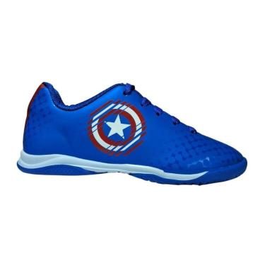 Imagem de Chuteira Tênis Futsal Marvel Capitão América Infantil  4080-Unissex