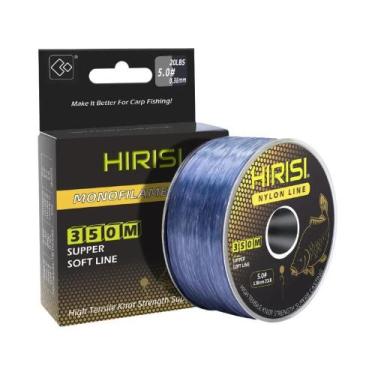 Imagem de Linha de pesca de nylon 350m 12LB-20LB monofilamento linha de pesca de